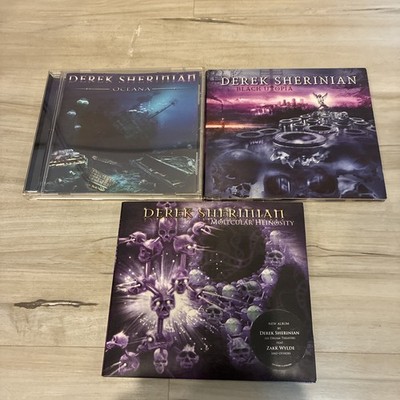 Derek Sherinian 3 CD LOT Molecular Heinosity, Oceana & Black Utopia Near Mint