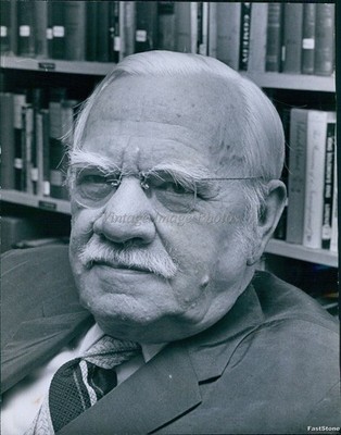 1974 Photo Retired Unitarian Minister Dr Lon Ray Call Of Seattle Wa Religion 7X9