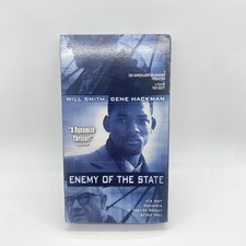 Enemy of the State VHS, 1999 Film By Tony Scott Will Smith Gene Hackman Tested