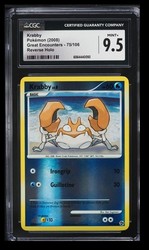Krabby 75/106 Great Encounters Reverse Holo