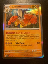 Pokémon TCG Hariyama Rare Holo Mega Evolution 073/132