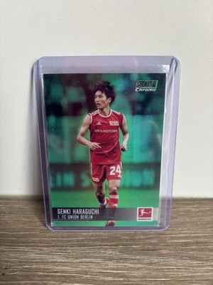 2020/21 Topps Chrome Stadium Club Bundesliga #16 Genki Haraguchi Green /99