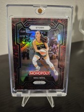 2024 Panini Prizm Monopoly WNBA - Nika Muhl #4 Classic Icons Red Prizm (RC)