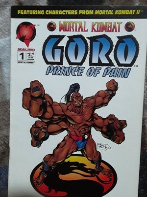 Mortal Kombat: Goro Prince of Pain #1 (Sep 1994, Malibu ...
