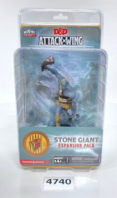 Dungeons & Dragons Attack Wing Stone Giant Expansion Pack Heroclix DISCOUNTED