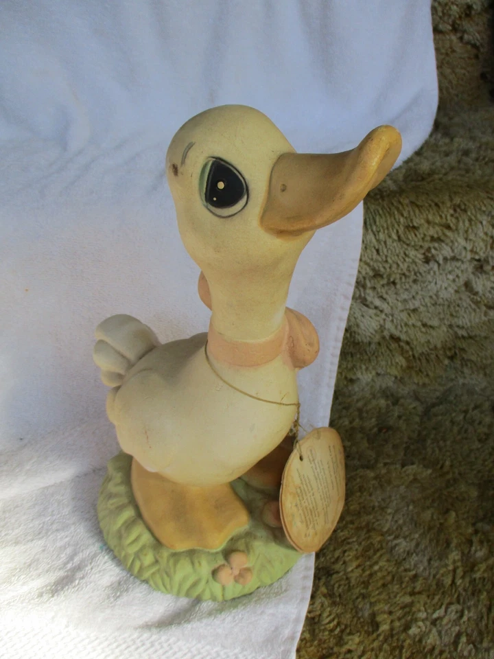 Precious Moments 1998 grande licenciatario universal Statuary Goose #2707 Foto 4 de 4