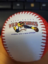 Washington Wildthings Baseball (promo, baseball with attitude) - early 2000s