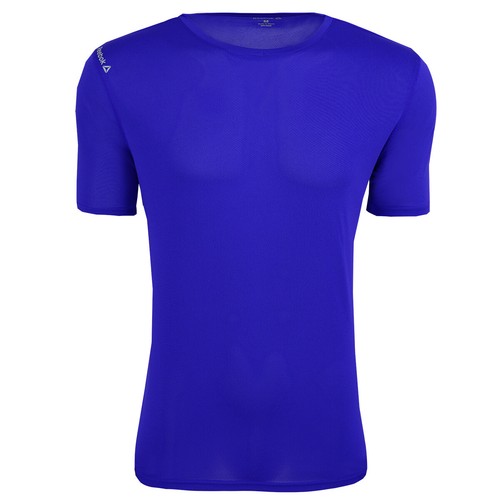 Reebok NEW Mens Volt Performance Fashion T Shirt Royal Blue Large $35