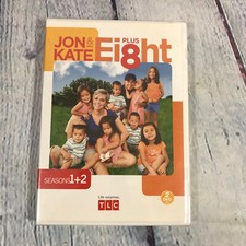 Jon & Kate Plus Eight - Seasons 1 and 2 DVD 2008 2-Disc Set - New Sealed