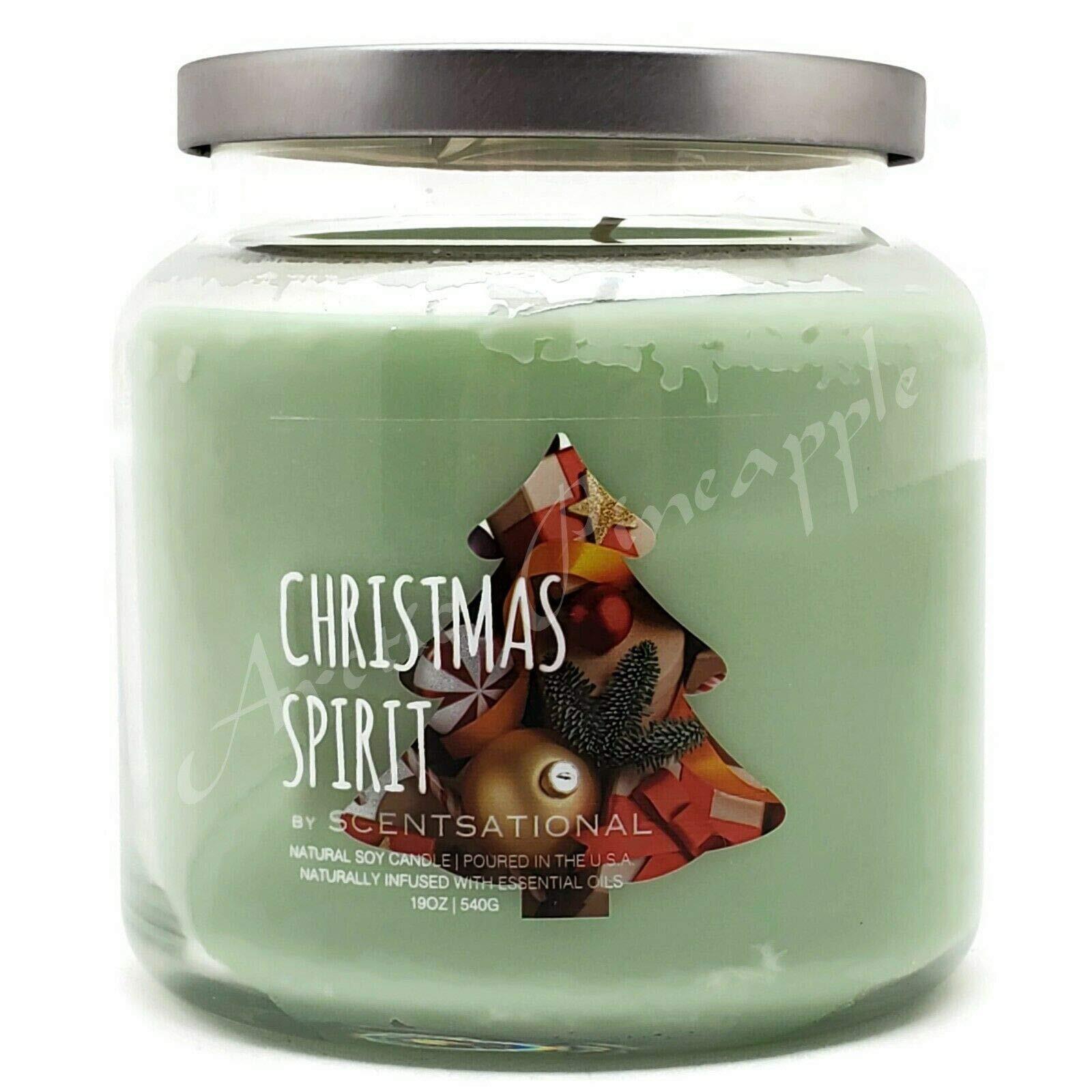 Christmas Spirit Sherwood Forest Luxury Scented Soy Jar Candle-image
