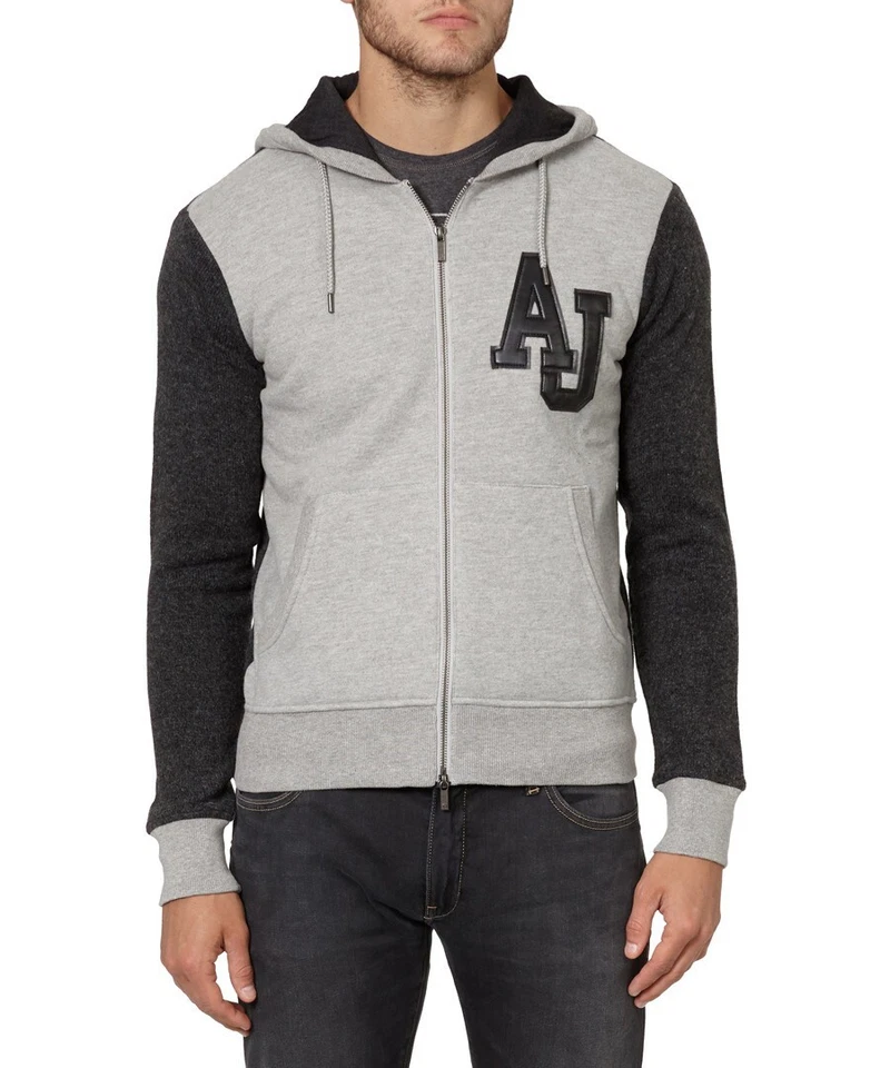 Sudadera con Capucha Armani Para Hombre Talla S Sudadera con Cremallera Regalo para Él Nueva Foto 2 de 4