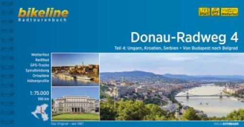 Thumbnail - Bikeline Radtourenbuch Donau-radweg. Tl.4 Ungarn, Kroatien, Serbien.