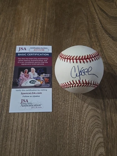 Chuck Knoblauch AUTO Signed Official American League Baseball Autograph JSA SHLF