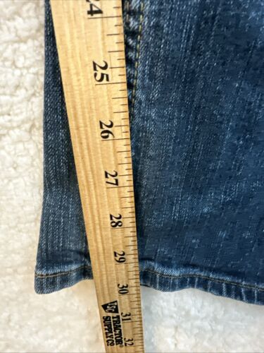 Pantalones de mezclilla Levis Strauss para hombre 36x32 (36x30) firma bigotes rectos tiro medio trabajo - Imagen 9 de 12
