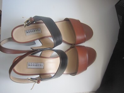 Fratelli Lippenstift Sandalen Absatz 6 cm - Gr. 39 braun/schwarz