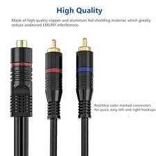 Rca To Aux UGREEN Phono To Jack Cable RCA Mini Jack Lead