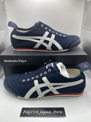 Onitsuka Tiger MEXICO 66 SLIP-ON Unisex 1183A360 401 NAVY/OFF-WHITE M4.5/W6