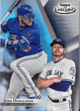 Josh Donaldson 2018 Topps Gold Label Class 1 Base Blue Jays #94