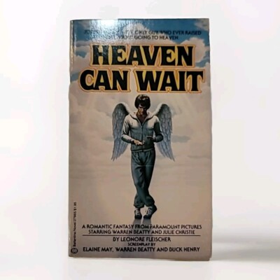 Heaven Can Wait by Leonore Fleischer PB 1978 Edition Gd Pics Screenplay Book