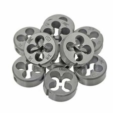 QTY 1 - BSW UNC Rethreading Die Threading Tool Round Die 4 - 10 1/8" - 5/16"