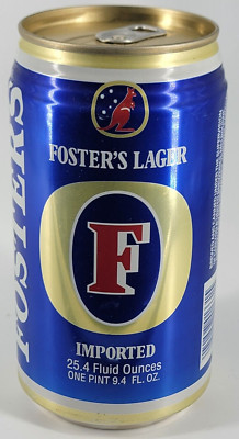 FOSTERS LAGER/Carling O'keefe Brg Co. ~ Alum 25.4oz.  Can ~ Empty ~ Australia