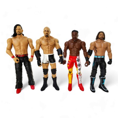 Mattel WWE Shinsuke Nakamura Goldberg Kofi Kingston & AJ Styles Action Figures
