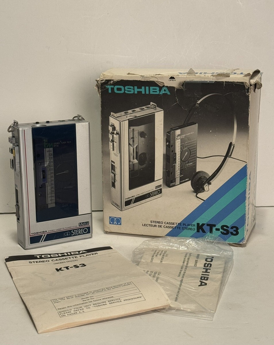 1982 Toshiba KT S3 Walkman | eBay