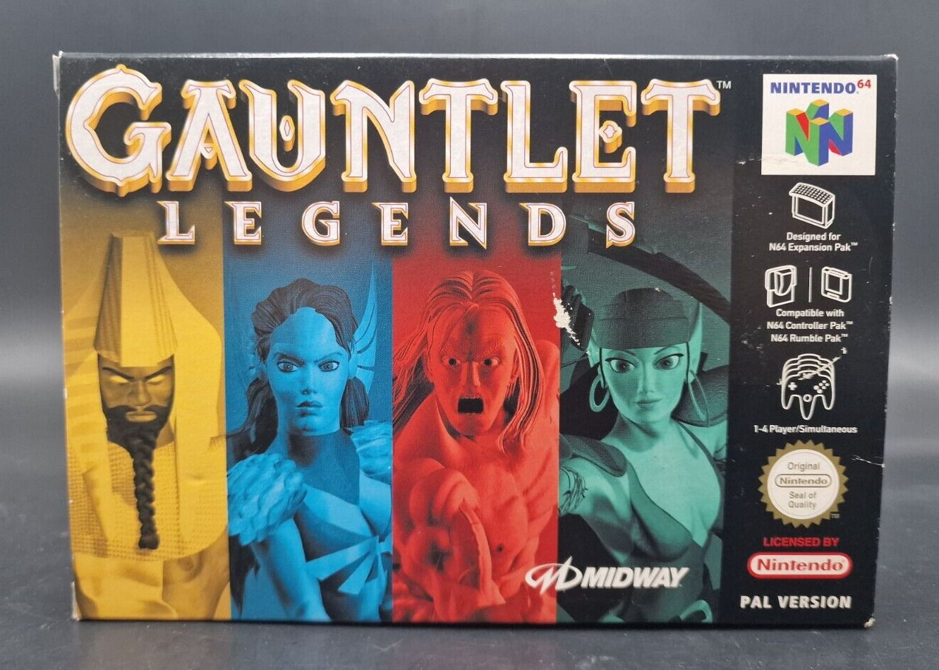 Gauntlet Legends - Nintendo 64 N64 - Complet - PAL CIB - Très Bon Etat