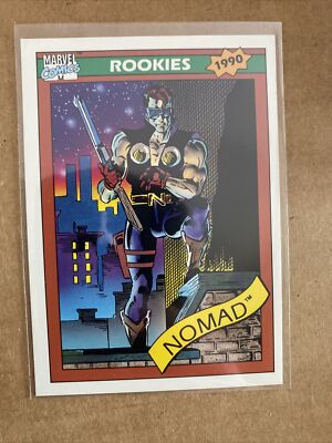 1990 Marvel Comics Universe Series 1 Rookies NOMAD Card #86