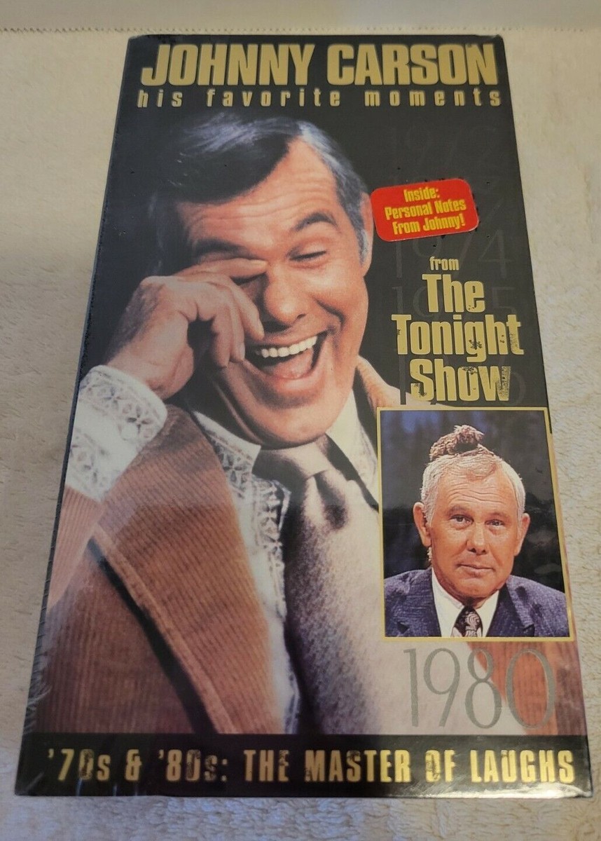 (未使用･未開封品)Master of Laughs [VHS] Johnny Carson his favorite moments VHS 70's & 80's The