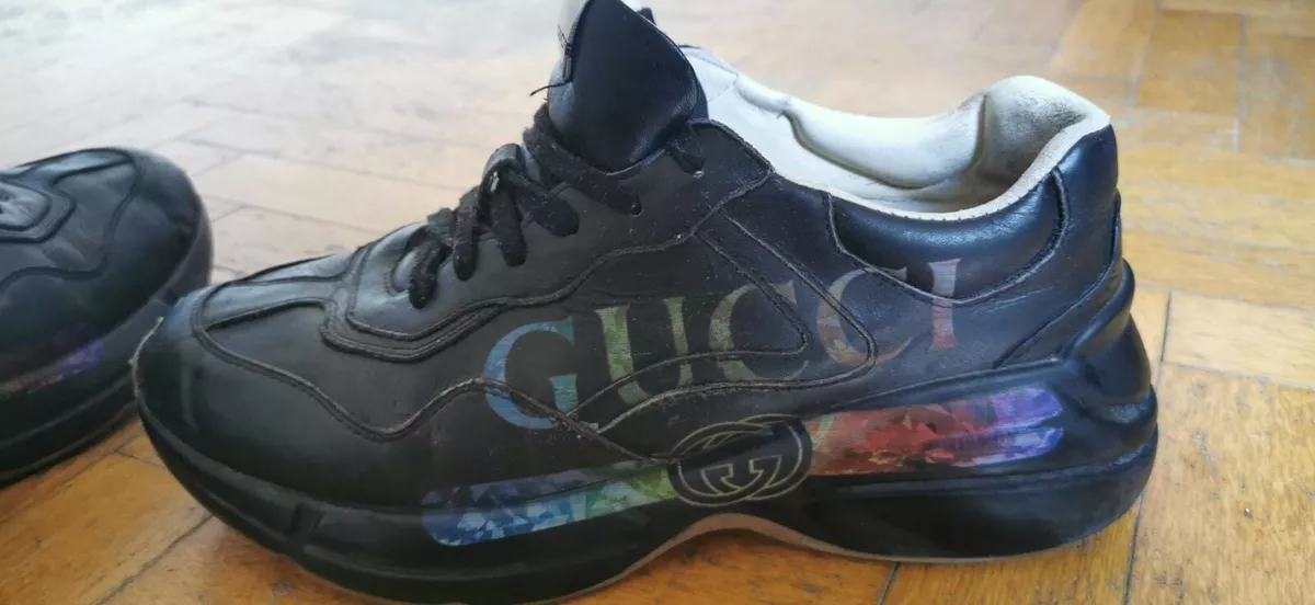Scarpe top arcobaleno gucci