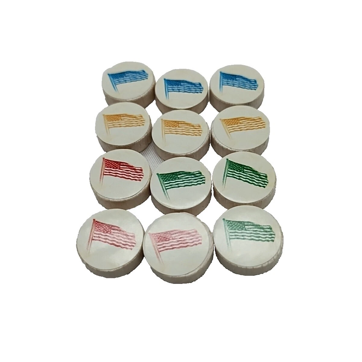 Fichas de jogo de Várias Cores