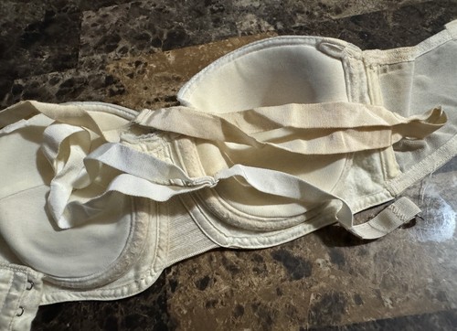 VINTAGE MAIDENFORM PRIVATE AFFAIR STRAPLESS PADDED BRA! 32 B. - Picture 8 of 10