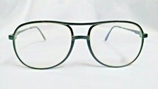 vtg 80s Black Lacoste frames eyeglasses sunglasses carbon col. 7000 Aviato