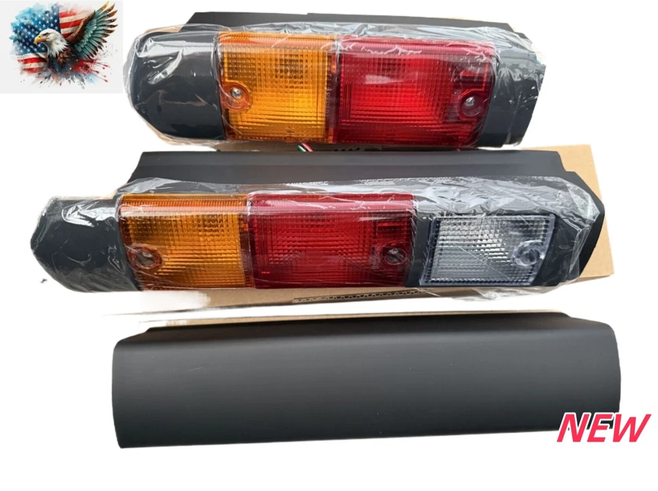1Pair Rear Tail Lamps W/ Cover 12V Assembly FOR Toyota 7 Series Forklift LH & RH - Image 2 of 4