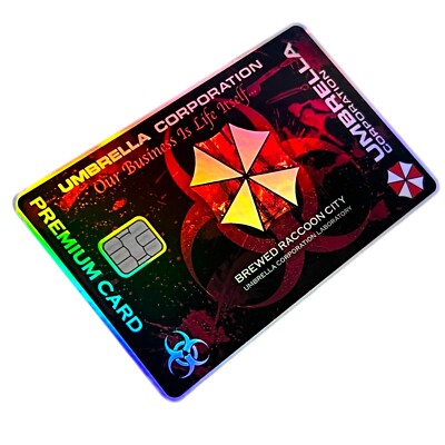 HOLOGRAPHIC Umbrella Corporation Resident Evil Credit Card Skin Cover Decal | eBay HOLOGRAPHIC Umbrella Corporation Resident Evil Credit Card Skin Cover Decal | eBay