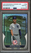 BB - 2023 Bowman Chrome Mega - #188 - Brandon Mayea  - PSA 10
