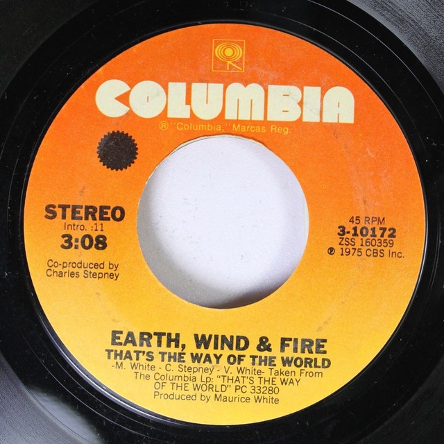 Soul 45 Earth Wind Fire That S The Way Of The World Africano On Columbi 6 For Sale Online Ebay