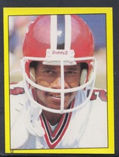 Topps 1982 American Football Sticker No 13 - Lynn Cain - Atlanta Falcons (T332)