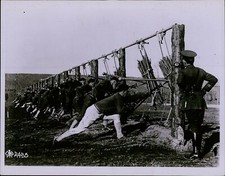 LG813 2nd Gen Restrike Photo WWI BAYONET PRACTICE Hancock Georgia Army Troops