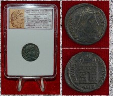 Ancient Roman Empire Coin CONSTANTINE THE GREAT Campgate Nicomedia  NICE COIN!