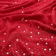 Pashmina Foulard Hijab Scarf - Cotton Solid Shawl Wrap Women Fashion Accessory