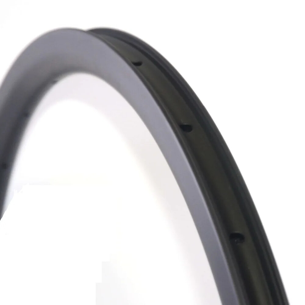 Cerchio in carbonio tubeless 700C per bici da strada foto 5