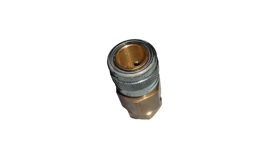 Foster 4905, 5 Series, Industrial Coupler, Automatic, 1/4" Male NPT, Brass/Steel - Image 2 of 4