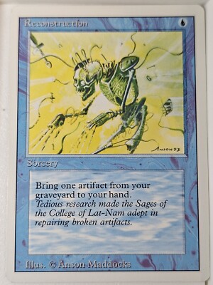 Reconstruction - Revised Edition Core Set - Magic the Gathering MTG Nice!