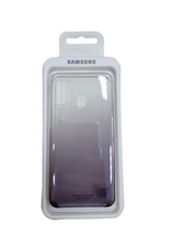 Cover posteriore originale Samsung A705 A70 nuova con scatola viola scuro trasparente