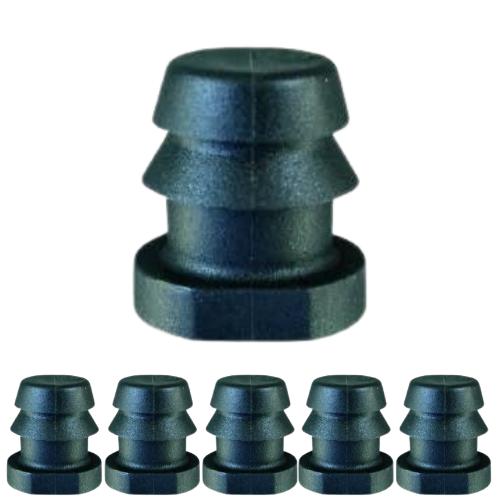 Tappo Per Tubo Tondo 1-50 Pezzi Tappo Terminale In Plastica - Foto 5