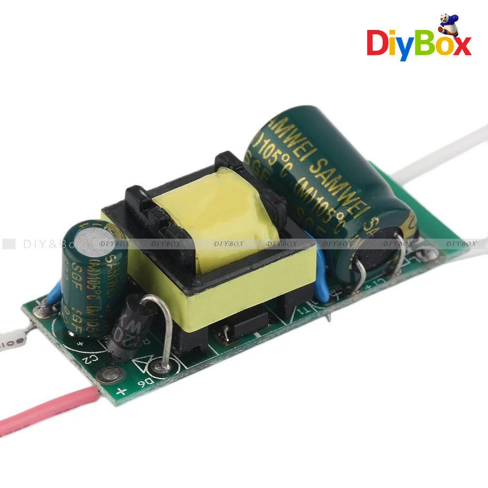 LED Chip Driver Power Supply No-waterproof Driver Transformer AC 85-265V 3W-100W - Image 3 of 4