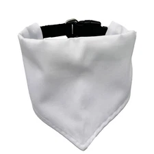 15pcs Sublimation Transfer Blank Pet Bandana Puppy Scarf Washable Adjustable L