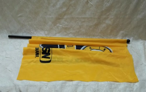 Indiana Pacers 40 Year Waving Flag On A Stick 1967 2007 FSN Indiana 28 x 20 NBA - Picture 4 of 4